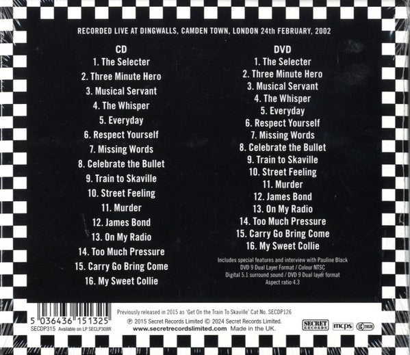 The Selecter : Live At Dingwalls, London (CD, Album, RE + DVD, NTSC)