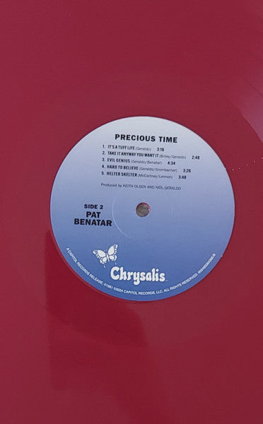 Pat Benatar : Precious Time (LP, Album, Ltd, RE, RM, Pur)
