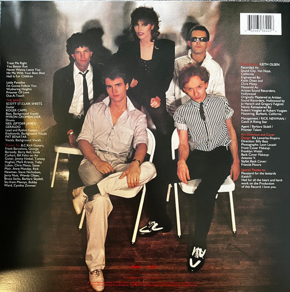 Pat Benatar : Crimes Of Passion (LP, Ltd, RE, RM, Fru)