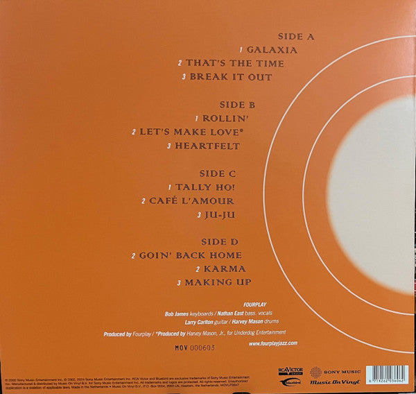 Fourplay (3) : Heartfelt (2xLP, Ltd, Num, RE, 180)