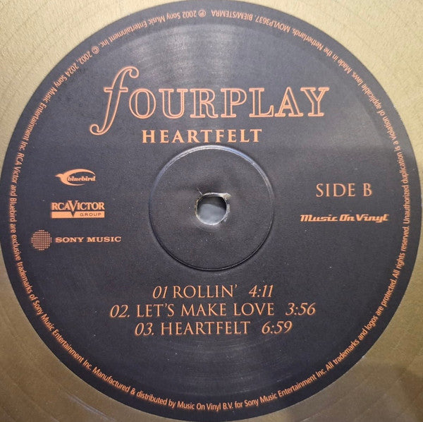 Fourplay (3) : Heartfelt (2xLP, Ltd, Num, RE, 180)