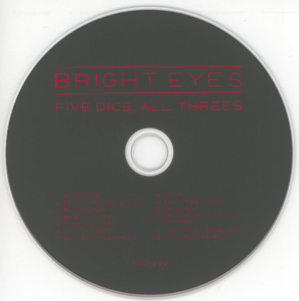 Bright Eyes : Five Dice, All Threes (CD, Album)