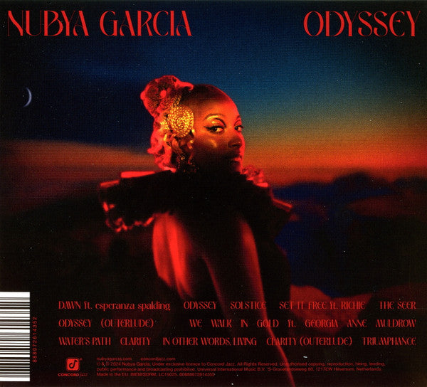 Nubya Garcia : Odyssey (CD, Album)