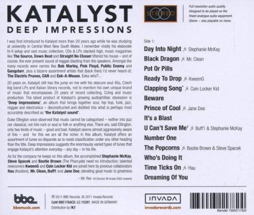 Katalyst : Deep Impressions (CD, Album)