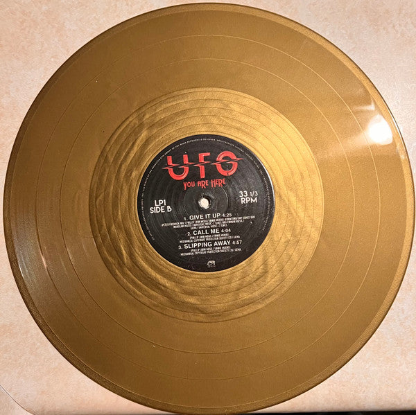 UFO (5) : You Are Here (2xLP, Album, Ltd, RE, Gol)