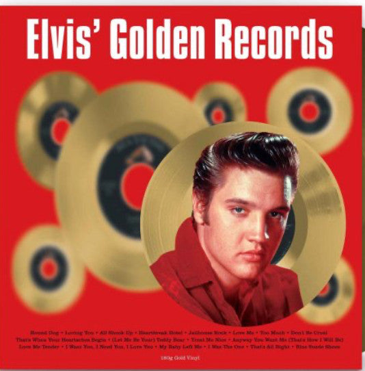 Elvis Presley : Elvis' Golden Records (LP, Comp, RE, Gol)