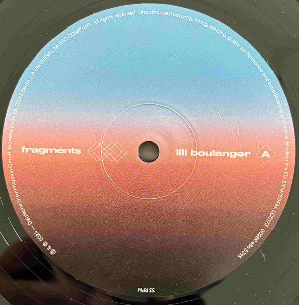 Various : Fragments II - Lili Boulanger (2xLP, Album)