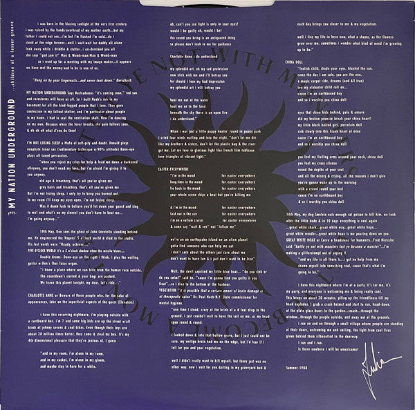 Julian Cope : My Nation Underground (LP, Album, RE)