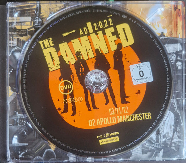 The Damned : AD ❚ 2022  (CD, Album, RE + CD, Album, RE + DVD-V, Multichanne)