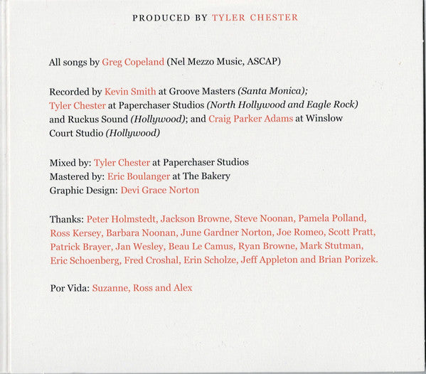 Greg Copeland : Empire State (CD, EP)