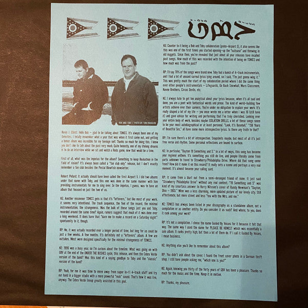 Guided By Voices : Tonics & Twisted Chasers (LP, Album, RE)