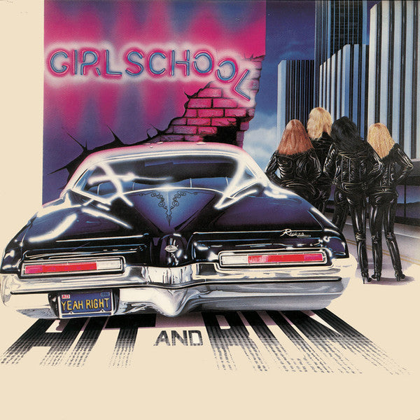 Girlschool : Hit And Run (LP, Album, mag)