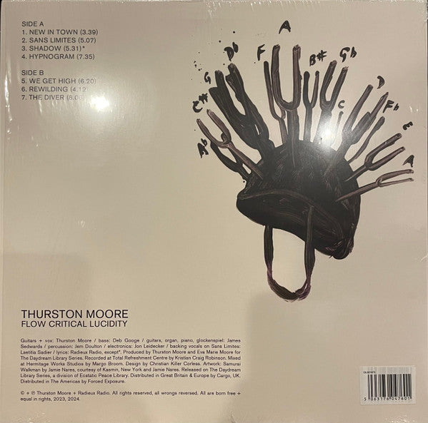 Thurston Moore : Flow Critical Lucidity (LP, Album, Cre + Flexi, 7", S/Sided, Cle)