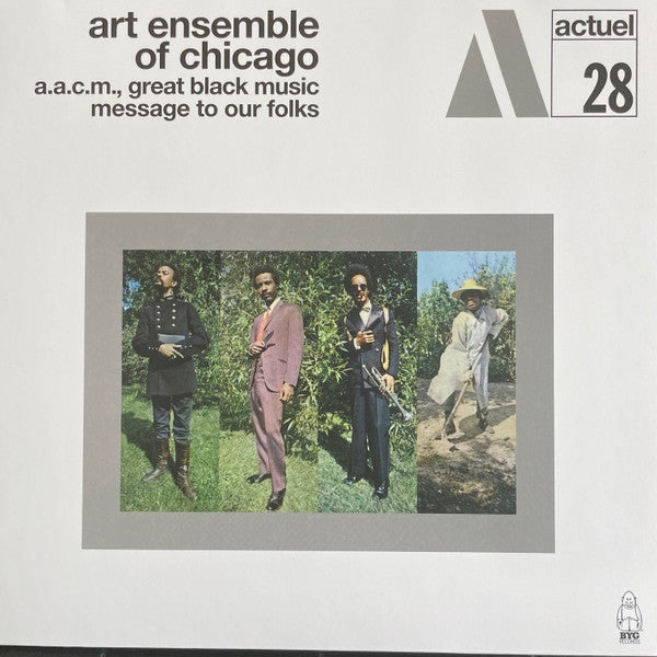 The Art Ensemble Of Chicago : Message To Our Folks (CD, Album, RE, RM)