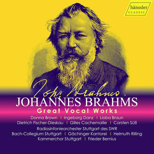 Johannes Brahms : Great Vocal Works (6xCD, Comp)