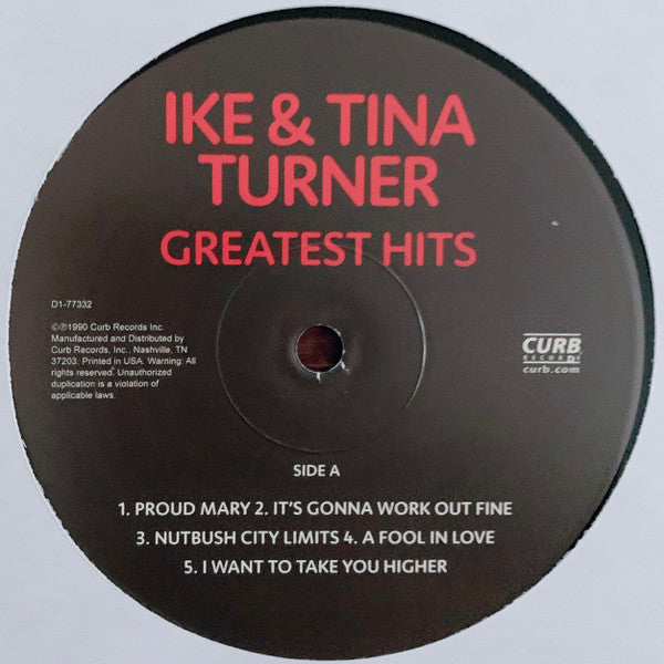 Ike & Tina Turner : Greatest Hits (LP, Comp)
