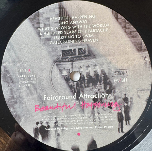 Fairground Attraction : Beautiful Happening (LP, Album)