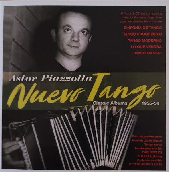 Astor Piazzolla : Nuevo Tango (Classic Albums 1955-59) (2xCD, Comp)