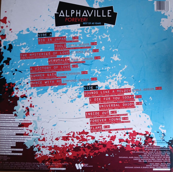 Alphaville : Forever! Best Of 40 Years (LP, Comp)