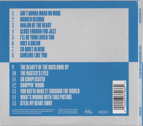 Van Morrison : New Arrangements And Duets (CD, Album)