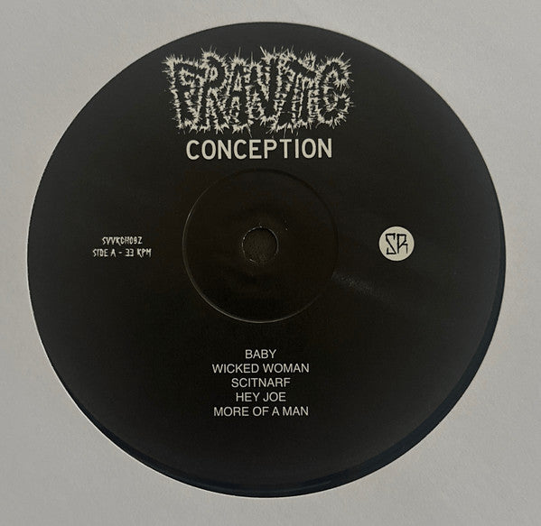 The Frantics (4) : Conception! (LP, Album, RE, Unofficial)