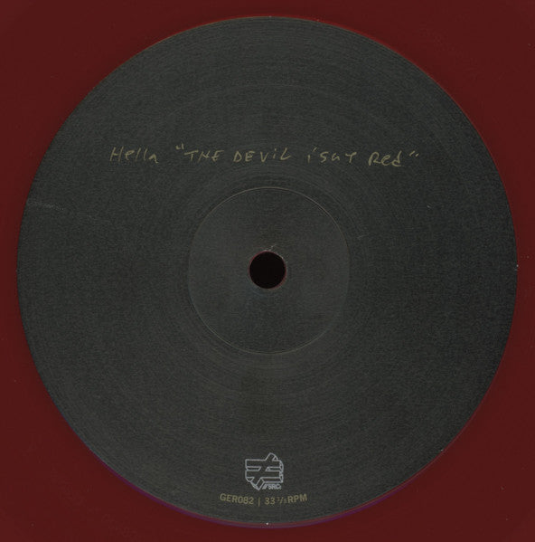 Hella : The Devil Isnt Red (LP, Album, Ltd, MP, RE, RM, Red)