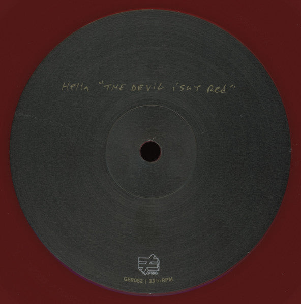 Hella : The Devil Isnt Red (LP, Album, Ltd, MP, RE, RM, Red)