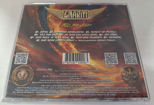 Snarm : Till The End (CD, Album)