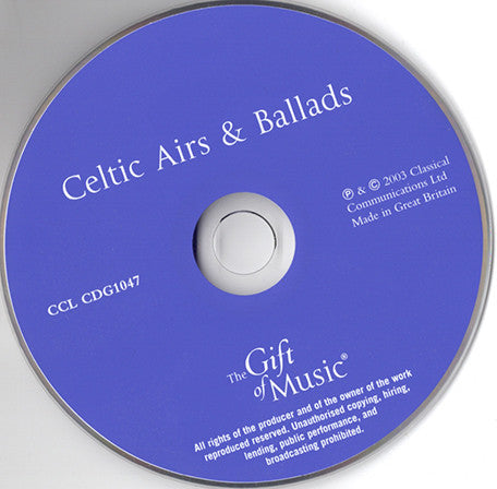 Marguerite Hutchinson / Ian Giles / Jon Bowden / John Spiers / Jon Banks : Celtic Airs & Ballads (CD, Album)