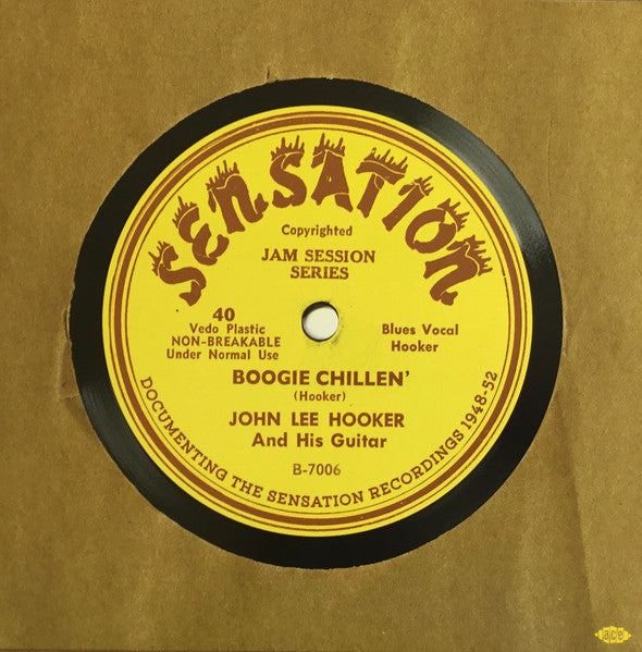 John Lee Hooker : Sensation (Documenting The Sensation Recordings 1948-52) (LP, Comp, Mono, RM)