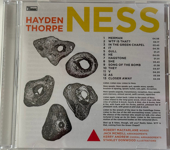 Hayden Thorpe : Ness (CD, Album)