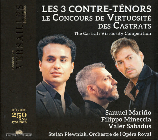 Samuel Mariño, Filippo Mineccia, Valer Barna-Sabadus, Stefan Plewniak, Orchestre De L'Opéra Royal : Les 3 Contre-Ténors (Le Concours De Virtuosité Des Castrats = The Castrati Virtuosity Competition) (CD + DVD-V, NTSC)