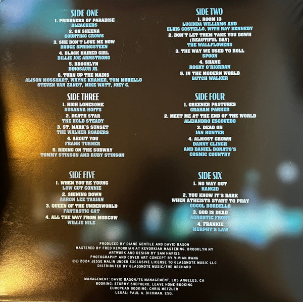 Various : Silver Patron Saints:  The Songs Of Jesse Malin (3xLP, Album, Comp, Ltd, Red)