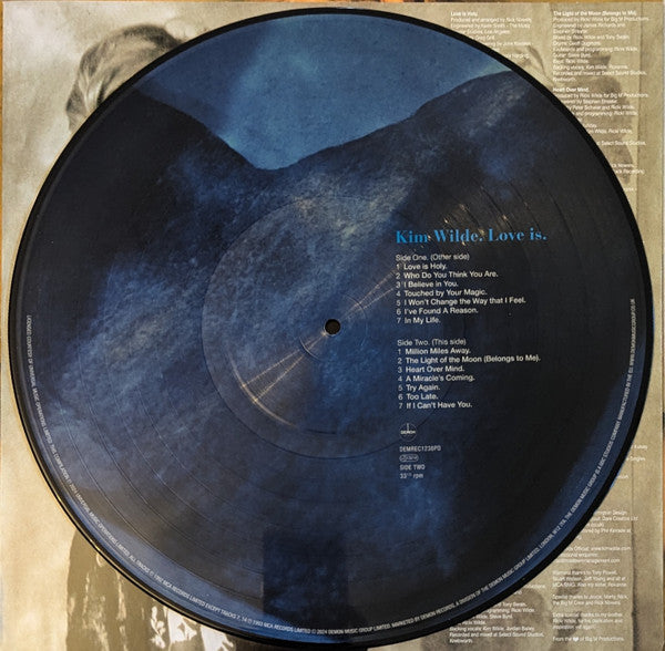Kim Wilde : Love Is  (LP, Album, Pic, RE, S/Edition)