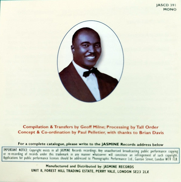 Jimmie Lunceford And His Orchestra : It's The Way That You Swing It: The Hits Of Jimmie Lunceford (2xCD, Comp, Mono)