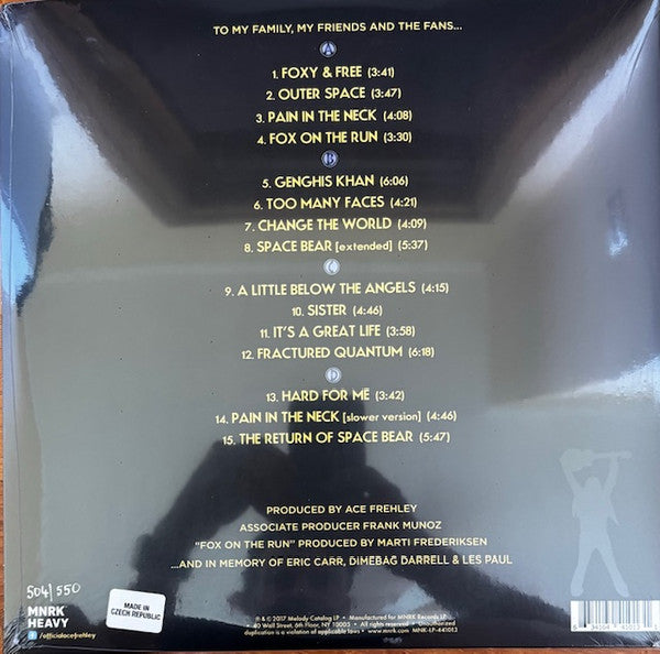 Ace Frehley : Anomaly Deluxe 15th Anniversary (2xLP, Album, Dlx, Ltd, RE, Cor)