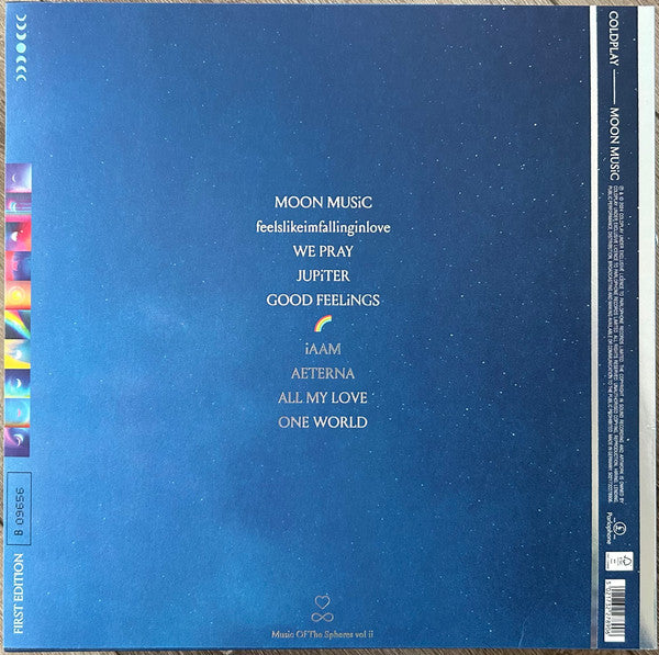 Coldplay : Moon Music (LP, Album, Bioplastic, Ltd, Num, Blu)