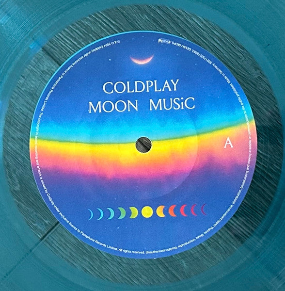 Coldplay : Moon Music (LP, Album, Bioplastic, Ltd, Num, Blu)