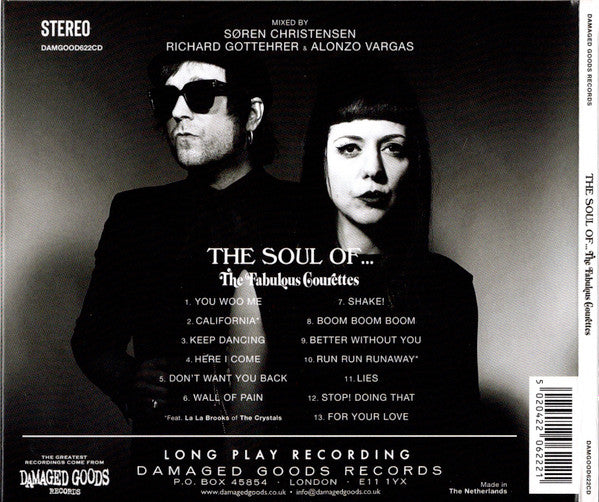 The Courettes : The Soul Of… The Fabulous Courettes (CD, Album)