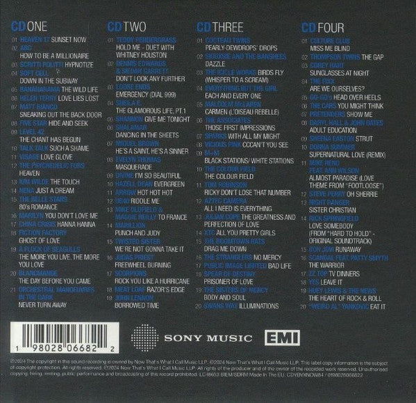 Various : Now Yearbook Vault '84 (4xCD, Comp, S/Edition)