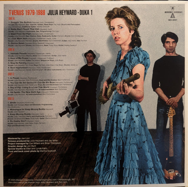Julia Heyward - T-Venus : Duka 1 1979-1988 (2xLP, Album, Gat)