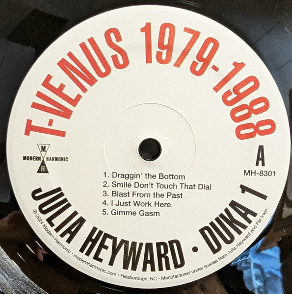 Julia Heyward - T-Venus : Duka 1 1979-1988 (2xLP, Album, Gat)