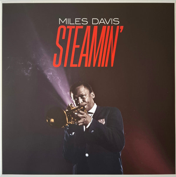 The Miles Davis Quintet : Steamin' (LP, Album, Ltd, RE, Red)