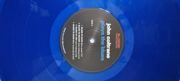 John Coltrane : John Coltrane Plays The Blues (LP, Album, RE, Blu)