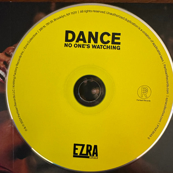 Ezra Collective : Dance, No One's Watching (CD, Album)