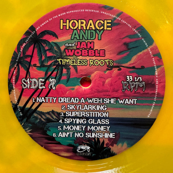 Horace Andy And Jah Wobble : Timeless Roots (LP, Yel)
