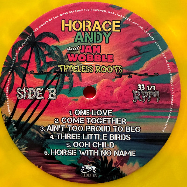 Horace Andy And Jah Wobble : Timeless Roots (LP, Yel)