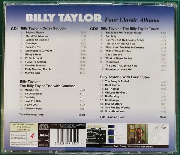 Billy Taylor : Four Classic Albums (2xCD, Comp)