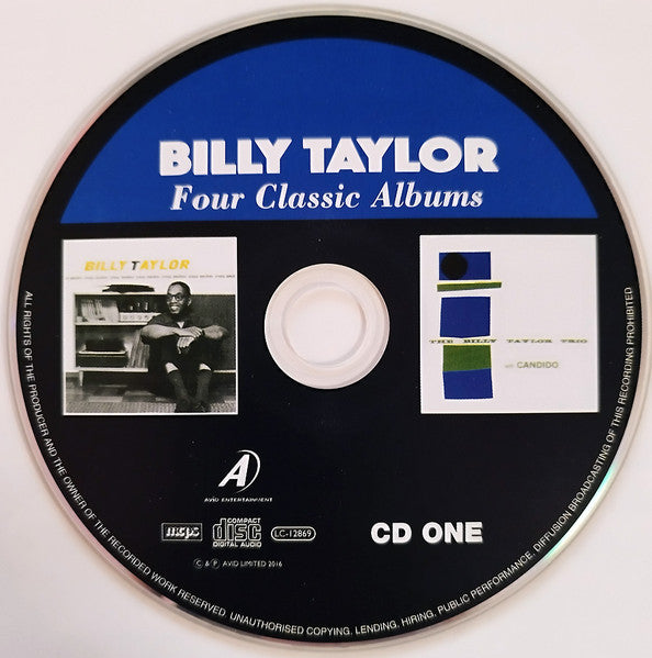 Billy Taylor : Four Classic Albums (2xCD, Comp)