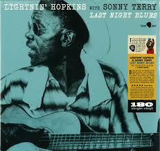 Lightnin' Hopkins With Sonny Terry : Last Night Blues (LP, Album, RE, 180)